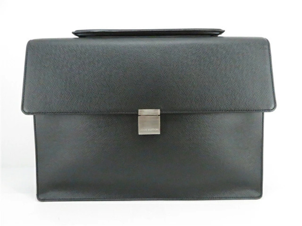 LOUIS VUITTON Bag Business Port Angara Taiga Ardoise